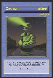 Observer card