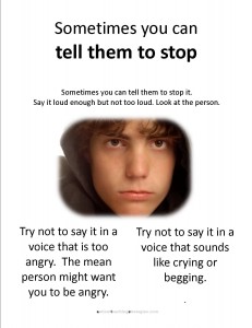 social skills teaching strategies for helping children with autism who are teased