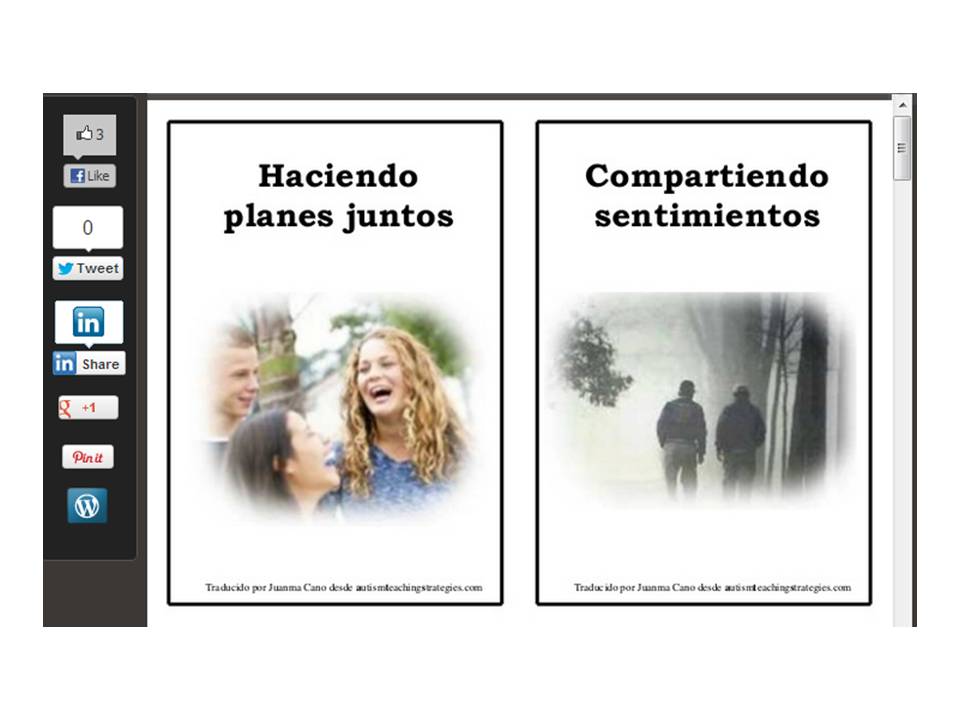 Spanish translations of Autism Teaching Strategies resources