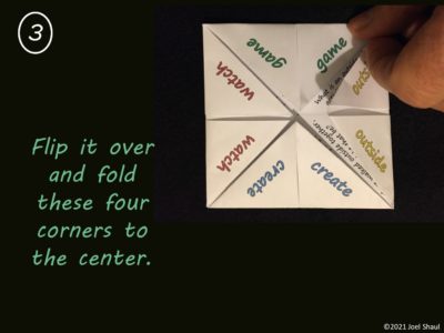How to fold the paper fortune tellers – Social Skills Activities for ...