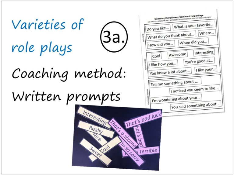 Role play practice in social skills work for children with ASD. How to ...